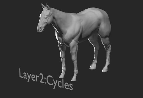 Horse NormalMap preview image